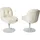 Jahnke Schalenstuhl KISS TWIST DUO Polyester weiß 2er Set