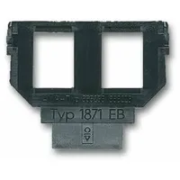 Busch-Jaeger Sockel für 1758... f. Mod.-Jack 2x6u.8p 1871 EB