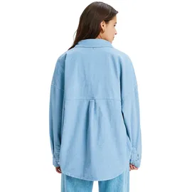 Roxy Kick Back Washed Cord - Hemd - Damen, Blue blizzard), M