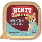 Rinti Gold Mini Wachtel & Geflügel 100 g