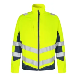 Warnschutz Bundjacke "1545-319" Safety leicht - 5XL - gelb/marine