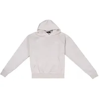 dropsize HEAVY OVERSIZE EMBO HOODIE - grau, - M