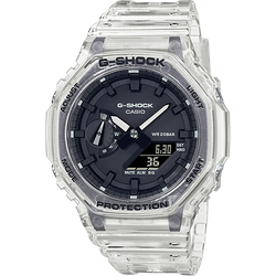 G-SHOCK Uhr GA-2100SKE-7A by CASIO | Transparent/Weiß