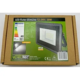 ChiliTec LED-Fluter SlimLine 30W, 12-24V= IP65, 4000K neutralweiß