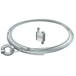 OBO 1450925 Tragseil mit Ringöse 2x1000mm, St, G