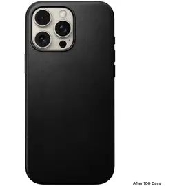 Nomad iPhone 16 Pro Max Leder Case schwarz