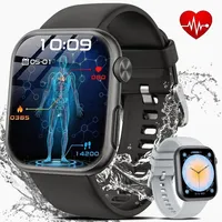 Smartwatch Damen Herren ʙʟᴜᴛᴢᴜᴄᴋᴇʀ/EKG+PPG/Blutdruck/BMI-Überwachung Smartwatch 2026 NEW Fitnessuhr mit Herzfrequenz-/SpO2-/Schla...