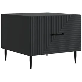 vidaXL Couchtisch mit Schubladen Schwarz Holz 49 x 50 x 40 cm
