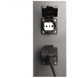 Deko-Light Facado Socket 1000 mm, 1x max. 20 W E27, IP54 Dunkelgrau