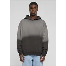 URBAN CLASSICS Sun Bleached Kapuzenpullover Black L