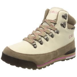 CMP Damen Heka Wmn Hiking Shoes WP Walking Shoe, Bone Cenere, 38