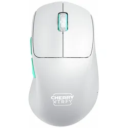 CHERRY XTRFY M64 Wireless, white Wireless Maus