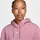 Nike Damen Sportswear Phoenix Std Po Kapuzenpullover, Elemental Pink/Sail, XS