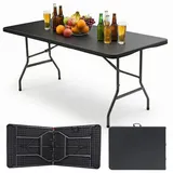 Sekey Campingtisch Klappbar Schwarz