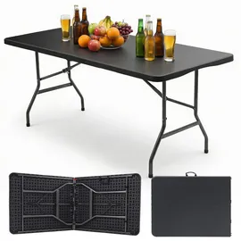 Sekey Campingtisch Klappbar Schwarz