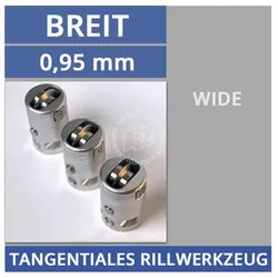Rillwerkzeug breit MORGANA COLORCUT T-Serie