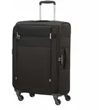Samsonite Citybeat 4 Rollen Trolley 66 cm mit Dehnfalte schwarz