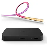 Philips Hue Entertainment Erlebnispaket Für 75 Zoll Bildschirm - Weißes und Farbiges Licht - inkl. 1 Hue HDMI Sync Box 8k (Gen-2), 1 Hue LED Streifen 75 Zoll - Hue White and Color Ambiance Gradient