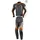 BÜSE Silverstone Pro 2-Teiler Damen Motorrad Lederkombi schwarz-weiss-orange, Größe 38