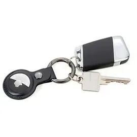 Troika® Schlüsselanhänger AIRTAG COVER schwarz