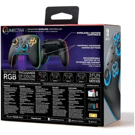 PowerA Lumectra Switch Controller Controller Schwarz Nintendo Switch