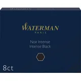 Waterman Tintenpatrone Standard schwarz 8 Stück