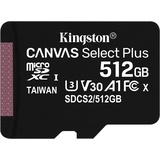 Kingston Canvas Select Plus microSDXC-Karte 512GB Class 10 UHS-I