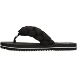 Tommy Hilfiger Braided Thong Beach Sandal Schwarz 39