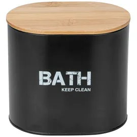 Wenko Badbox Gara 14,5 x 13,5 x 10,5 cm 1-tlg. schwarz