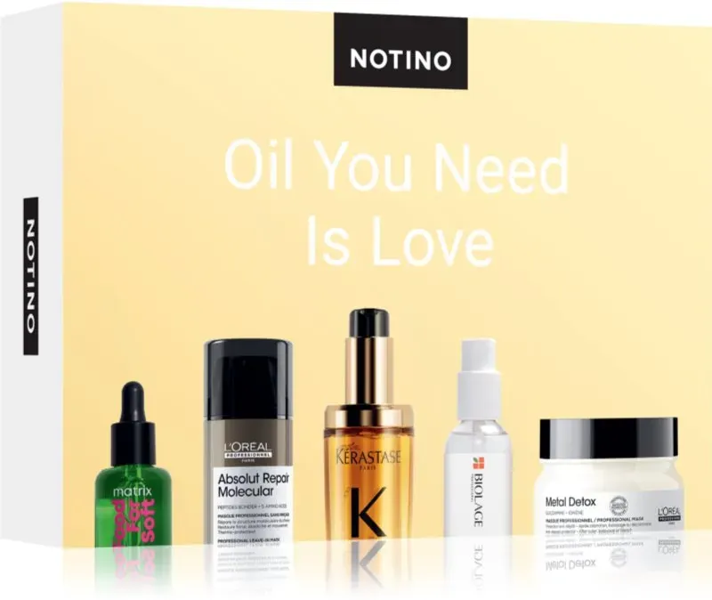 Beauty Discovery Box Notino Oil You Need Is Love Set für alle haartypen