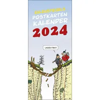 Eulenspiegel Verlag Eulenspiegels Postkartenkalender 2024