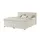 Möbel Kraft Boxspringbett 187 x 104 cm H3 Creme