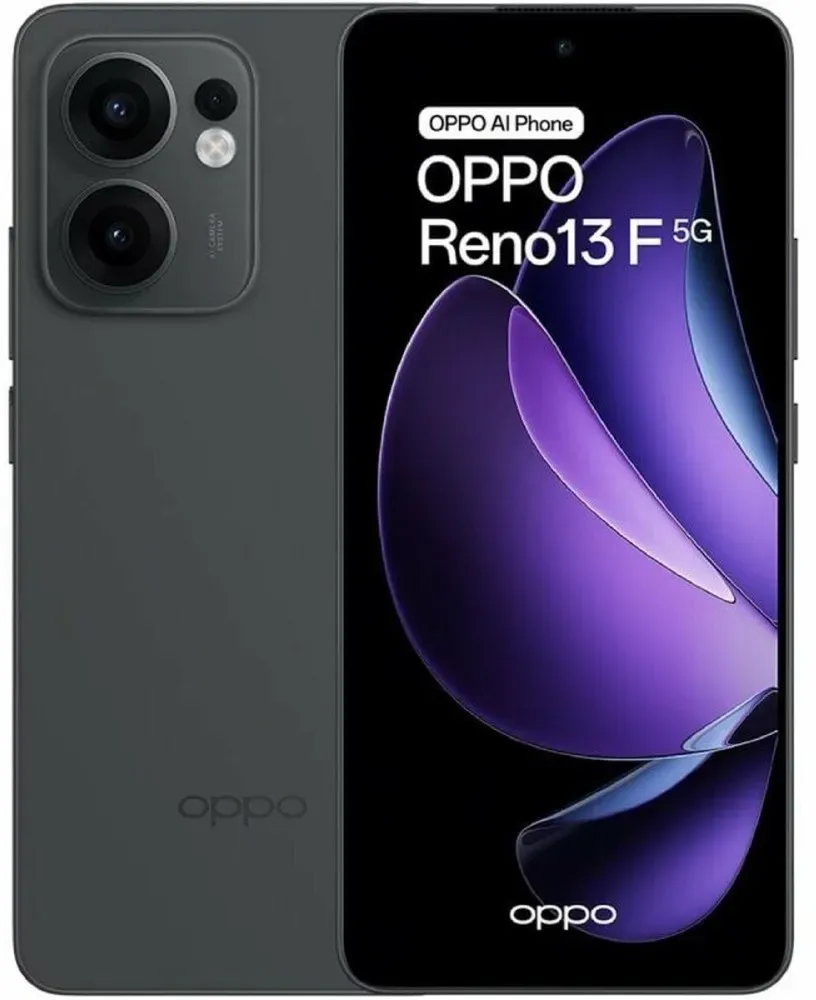 Smartphone Oppo Reno 13 F Octa Core 8 GB RAM 256 GB Grau 6,67