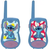 Lexibook Lexibook, Disney Stitch, Talkies-Walkies 200m, Jeu de Communication pour Enfant, 2 canaux de Communication, Clip Ceinture, Bleu/Violet, TW12D