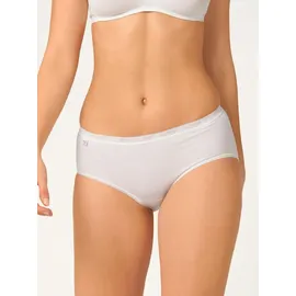 SLOGGI BASIC+ Midi-Slip 4er-Pack Weiß 42
