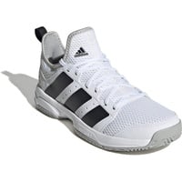 adidas Hallen-Indoorschuhe Stabil #22 weiss Kinder