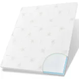 Bestschlaf Visko-Gelschaum Topper Komfort 140 x 190 cm weiß