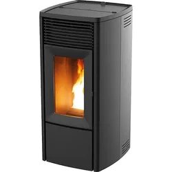MCZ Pelletofen wassergeführt EGO Hydromatic Air M2+ 11,9kW Schwarz Holzpellets