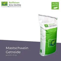 Mastschwein Futter MS Getreide, gesackt, 25 kg