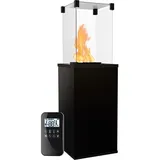 Kratki PATIO Mini Quarzstein Gasheizgerät 8,2 kW schwarz