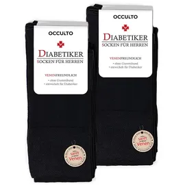 Occulto Goetz Diabetikersocken 10er Pack Schwarz 43-46