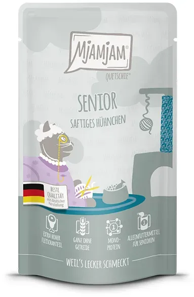 MjAMjAM – Senior 300g MjAMjAM Katze 6x300g Senior Hühnchen