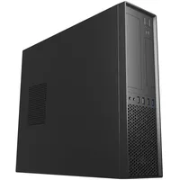 Unykach UK3001 Slim Micro ATX Desktop-Gehäuse USB 3.0 schwarz