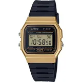 Casio - F-91WM-9A - Uhren - Unisex Quartz Armbanduhr, 31.00mm Gehäusegröße mit LCD digital Zifferblatt und schwarz Rubber Strap Armband F-91WM-9AEF