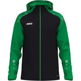 Jako Kapuzenjacke Sonic - schwarz/grün 4XL