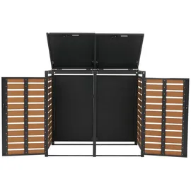 Proregal Mülltonnenbox PROREGAL XL 119 x 140 x 102 cm braun