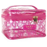 DKNY - Kulturbeutel - Kulturtasche. Kulturtasche Damen. Kosmetiktasche - Kosmetikkoffer, Lila Spitze