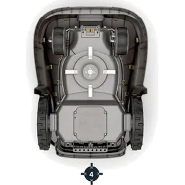 Stiga BC 700e B inkl. 48V 4Ah Akku und Schnellladegerät