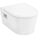 Hansgrohe EluPura Original S Wand-WC mit WC-Sitz Weiß