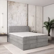 masseno Lunera 160 x 200 cm H2 Hellgrau